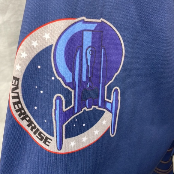 COPY - NEW!!! Star Trek print lined hoodie man/woman sz 3x4x - Picture 2 of 5